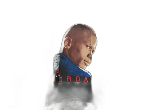 Jordan Face Graphic T-Shirt Black
