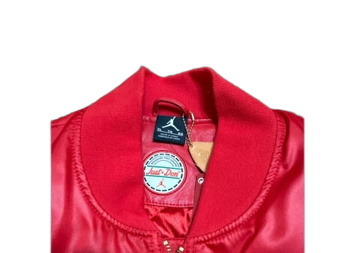 Jordan x Just Don Bomber Jacket Red