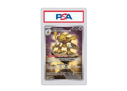 Alakazam 2025 Pokémon Scarlet & Violet Mega Evolution Promos Promo Rare 9 (PSA or BGS Graded)