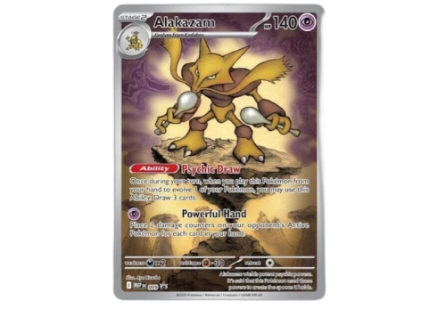 Alakazam 2025 Pokémon Scarlet & Violet Mega Evolution Promos Stamped Promo 9 Ungraded
