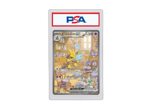 Alakazam ex 2023 Pokémon Scarlet & Violet 151 Special Illustration Rare 151/201 (PSA or BGS Graded)