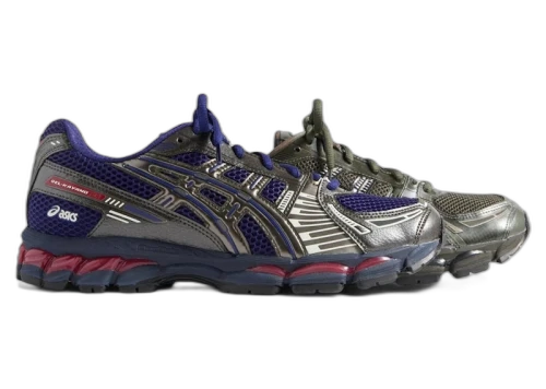 ASICS Gel-Kayano 12.1 Kith Marvel vs. Capcom Captain America vs. Guile Opened Box (Comic Not Included)