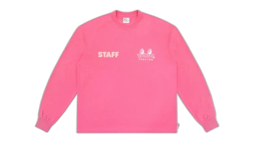 ASICS x VTP x atmos Staff L/S Tee Pink