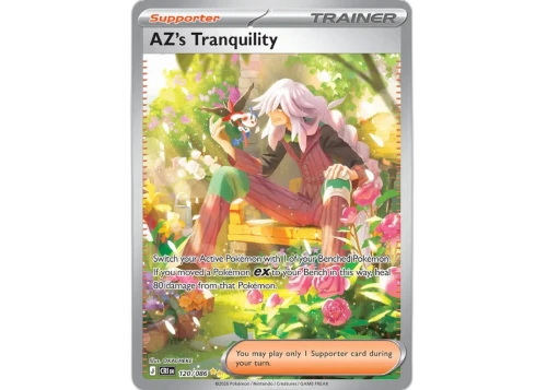 AZ's Tranquility 2026 Pokémon Mega Evolution Chaos Rising Special Illustration Rare (English) 120/086 Ungraded