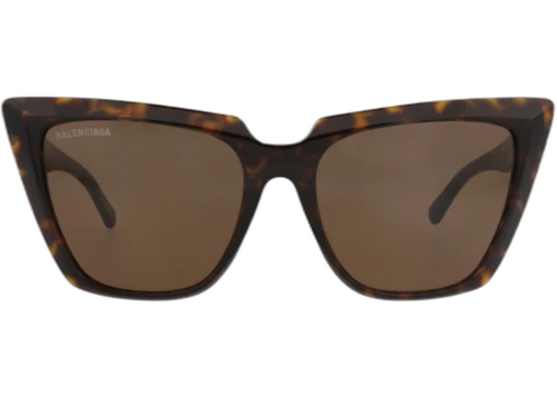 Balenciaga Cat Eye Frame Acetate Sunglasses BB0046S-30007968-002 Havana Havana Brown