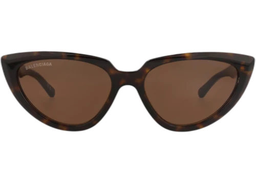 Balenciaga Cat Eye Frame Acetate Sunglasses BB0182S-30011370-002 Havana Havana Brown