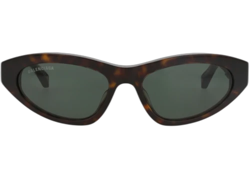 Balenciaga Cat Eye Frame Acetate Sunglasses BB0207S-30011968-002 Havana Havana Green