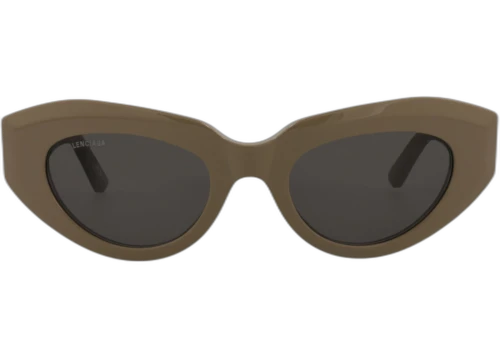 Balenciaga Cat Eye Frame Acetate Sunglasses BB0236S-30013503-004 Brown Brown Grey