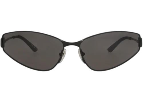 Balenciaga Cat Eye Frame Metal Sunglasses BB0335S-30014921-001 Black Black Grey