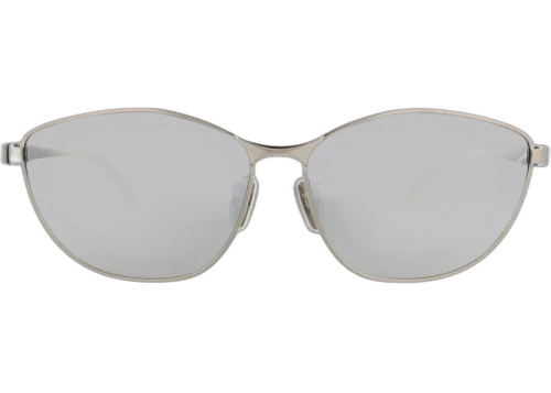 Balenciaga Cat Eye Frame Metal Sunglasses BB0358SK-30015652-002 Silver Silver Silver