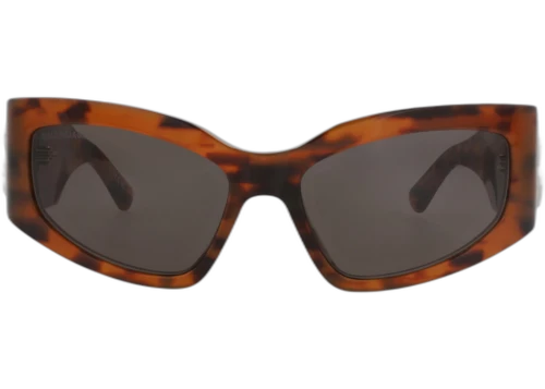 Balenciaga Cat Eye Frame Recycled Acetate Sunglasses BB0321S-30014886-003 Havana Havana Grey