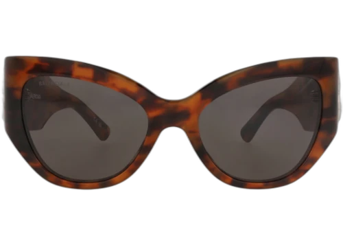 Balenciaga Cat Eye Frame Recycled Acetate Sunglasses BB0322S-30014887-003 Havana Havana Grey