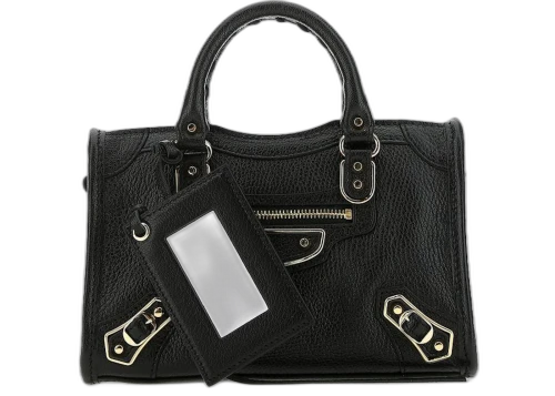 Balenciaga Classic City Top Handle Bag Nano Black