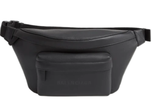 Balenciaga Everyday Logo Belt Bag Black