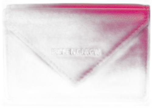 Balenciaga Papier Wallet Mini Rose Magenta