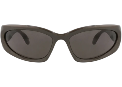 Balenciaga Shield Frame Bio Injection Sunglasses BB0157S-30011238-008 Grey Grey Grey
