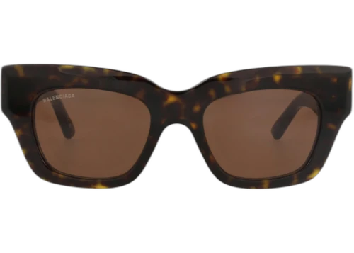 Balenciaga Square Frame Acetate Sunglasses BB0234S-30013501-002 Havana Havana Brown