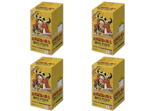 Bandai One Piece Card Game The Worlds Strongest Warriors Booster Box (OP-17 Japanese) x4 Lot