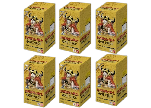 Bandai One Piece Card Game The Worlds Strongest Warriors Booster Box (OP-17 Japanese) x6 Lot