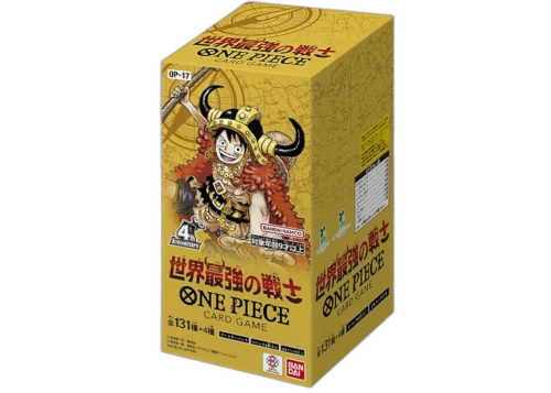 Bandai One Piece Card Game The Worlds Strongest Warriors Booster Box (OP-17 Japanese)