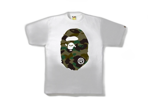 BAPE 1st Camo Ape Head Tee White