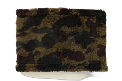BAPE 1st Camo Boa Neckwarmer Green