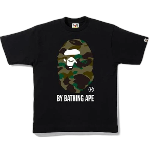 BAPE 1st Camo by Bathing Tee Black/Green
