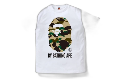 BAPE 1st Camo By Bathing Tee (Kids) White