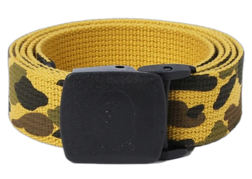 BAPE 1st Camo GI Belt Yellow