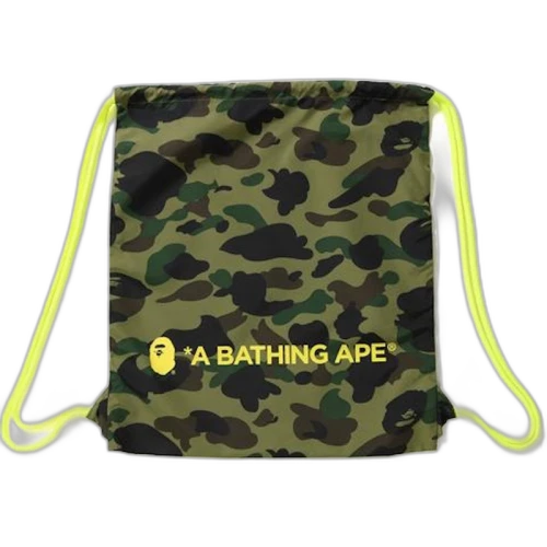 BAPE 1st Camo Knapsack Green