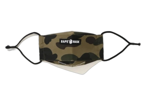 BAPE 1st Camo Mask Green
