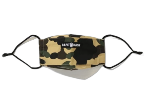 BAPE 1st Camo Mask Yellow