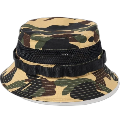 BAPE 1st Camo Military Mesh Hat Yellow