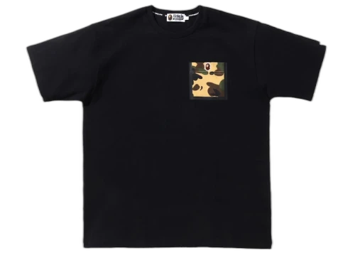BAPE 1st Camo Pocket Tee (SS22) Black