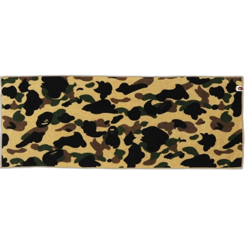 BAPE 1st Camo Sport Towel Yellow
