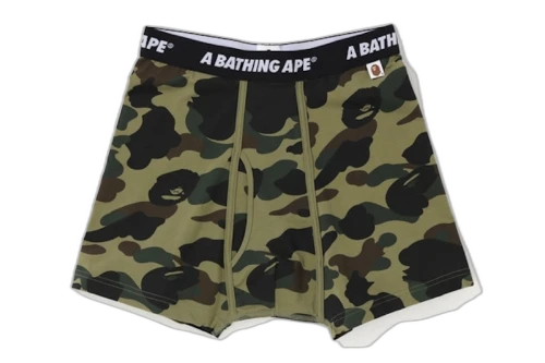BAPE 1st Camo Trunks (FW19) Green
