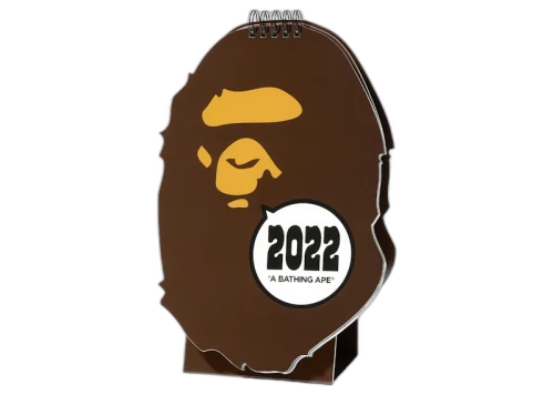BAPE 2022 Calendar Brown