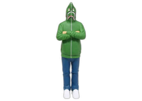BAPE 2nd Shark Figure Green