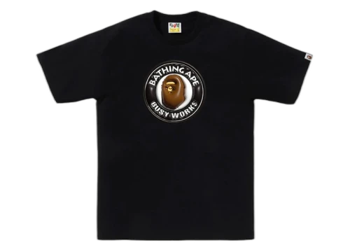 BAPE 3D Busy Works Tee Black