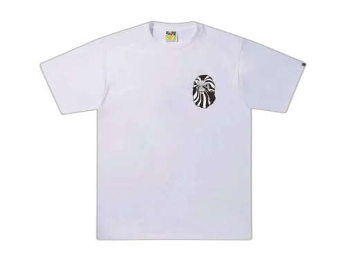 BAPE A Bathing Ape Ape Head I Tee White
