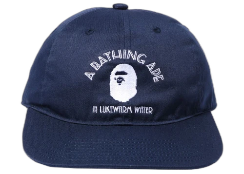 BAPE A Bathing Ape Panel #2 Cap Navy