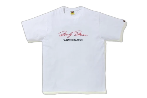 BAPE A BATHING APE x Marilyn Monroe Signature Tee White