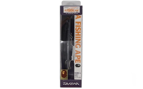 BAPE X Daiwa A Fishing Ape ABC Camo Vibe 107S Fishing Lure Black