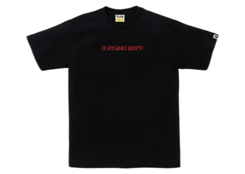 BAPE A Rising BAPE Dragon Tee Black