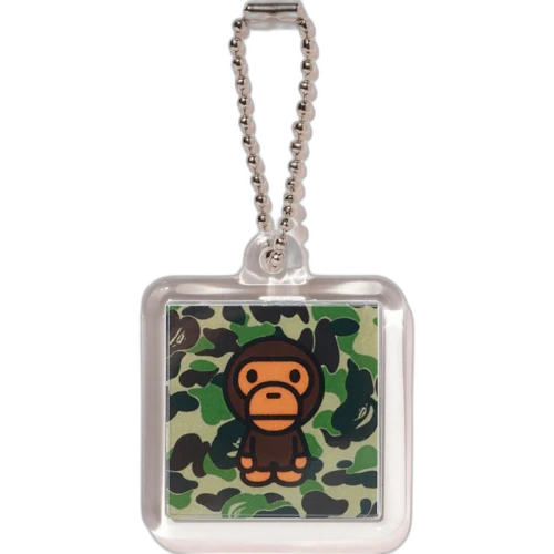 BAPE ABC Baby Milo Keychain Green
