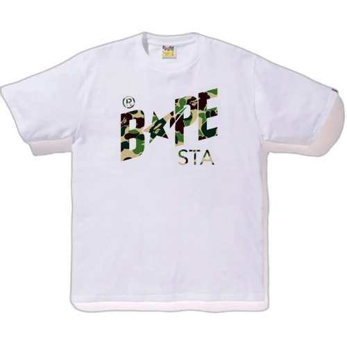 BAPE ABC Bapesta Tee White/Green