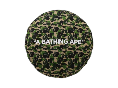 BAPE ABC Camo Circle 60cm Dog Bed Green