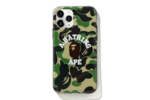 BAPE ABC Camo College iPhone 11 Pro Case Green