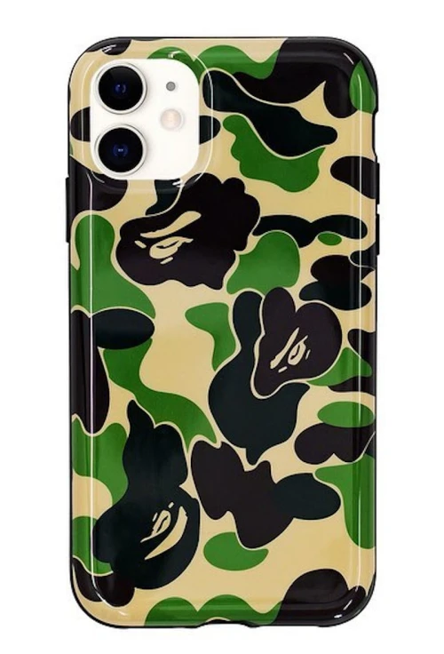 BAPE ABC Camo iPhone 11 Case Green