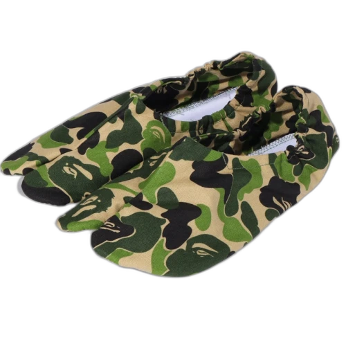 BAPE ABC Camo Japanese Socks Green